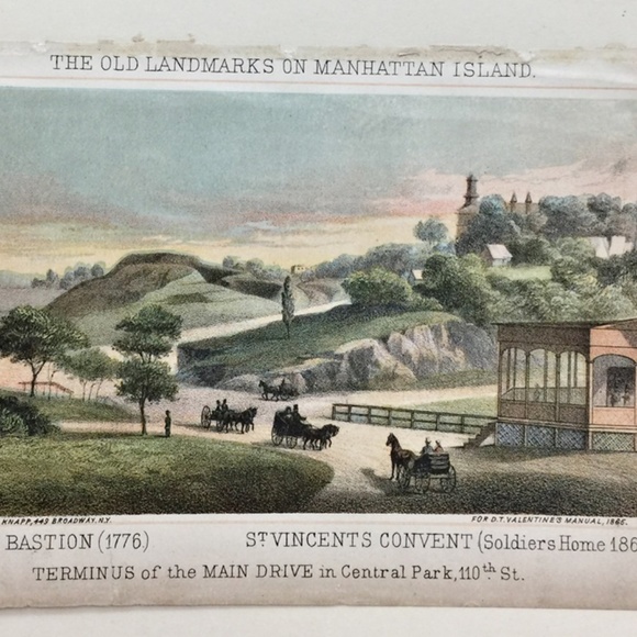 Antique Major Knapp Lithograph St Vincent Convent - Picture 2 of 8